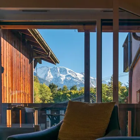 Daire Ski-in/ski-out & Pool: Great For Summer And Winter Saint-Gervais-les-Bains